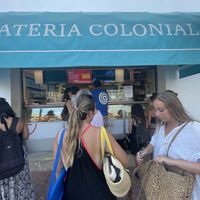 Entrance  at Gelateria Colonial in Colonia Sant Jordi