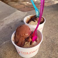 Vegan Chocolate & Hazelnut at Gelateria Colonial in Colonia Sant Jordi