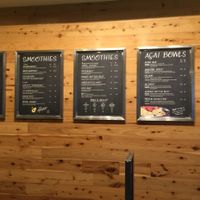 menu at Juice Generation - Grand Central in New York City