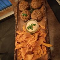 Falafel at Hummus in Barcelona