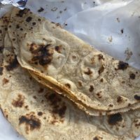 Chappatti bread at Samosa House West in Los Angeles