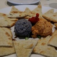 hummus plate at Brixx Wood Fired Pizza in Franklin