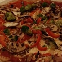 veggie pizza with daiya at Brixx Wood Fired Pizza in Franklin