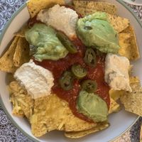 Vegan nachos  at The Cornerhouse Cafe in Berwick-upon-tweed
