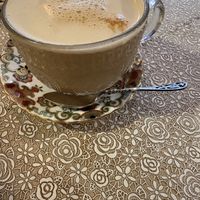 Soya latte  at The Cornerhouse Cafe in Berwick-upon-tweed