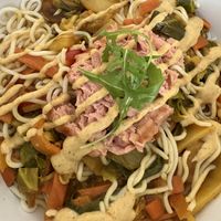 Noodles  at The Cornerhouse Cafe in Berwick-upon-tweed
