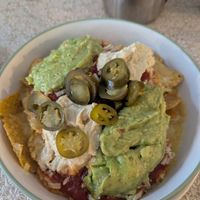 Vegan nachos at The Cornerhouse Cafe in Berwick-upon-tweed