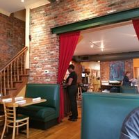 Very cute seating area at North End Cafe in Louisville