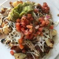 Vegan potato melt at North End Cafe in Louisville