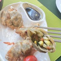 Dumplings, so good!  at Peaceful Loft in St Johns