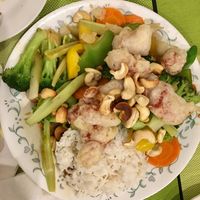 There’s a proper name for this dish, but you can simply ask for the “chicken balls” one. Full of tossed fresh veggies, the roasted cashews add a nice crunch to it. at Peaceful Loft in St Johns