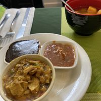 Soup and sauces   at Peaceful Loft in St Johns