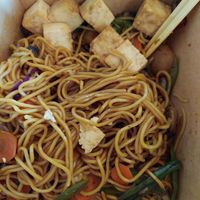 Excellent veggie stir fry with tofu. We would definitely eat here again! at Quick Wok in Chelan