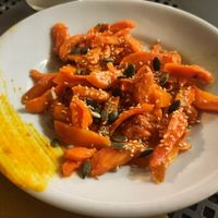 Carrot side at Selezione Naturale in Turin