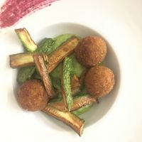 Zucchini 3 ways  at Selezione Naturale in Turin