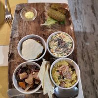 tagliere with 5 appetizers at Selezione Naturale in Turin