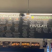 Tabellone centrifugati e frullati   at Selezione Naturale in Turin