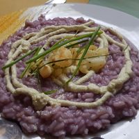 Risotto at Selezione Naturale in Turin