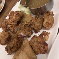 We were so hungry we ate some before I remembered to take a photo!  at Ranjit's Kitchen in Glasgow