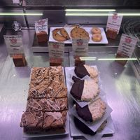 Good selection of vegan and vegan gluten free treats   at Deli Lama in Bracebridge