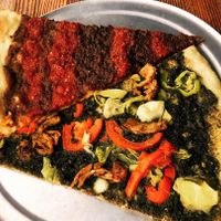 Sweet onion flavor & spinach flavor. Love spinach! at Sizzle Pie - W Burnside in Portland