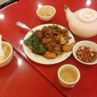 All this for $7.50 at Bodhi Kosher Vegetarian Restaurant in New York City