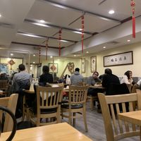 The restaurant layout  at Bodhi Kosher Vegetarian Restaurant in New York City