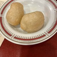 Fried bun  at Bodhi Kosher Vegetarian Restaurant in New York City