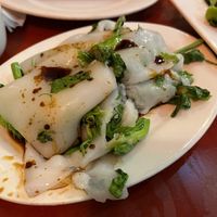 pea leaf rice rollls  at Bodhi Kosher Vegetarian Restaurant in New York City