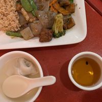 Lunch special at Bodhi Kosher Vegetarian Restaurant in New York City