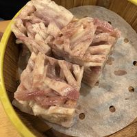 Taro cakes   at Bodhi Kosher Vegetarian Restaurant in New York City