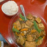 Cedar tofu at Bodhi Kosher Vegetarian Restaurant in New York City