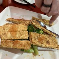 Crispy duck (tofu skin)  at Bodhi Kosher Vegetarian Restaurant in New York City