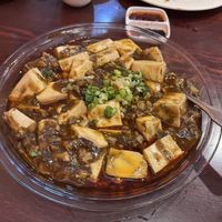 Szechuan tofu entree (2 ⭐️ )  at Bodhi Kosher Vegetarian Restaurant in New York City