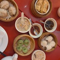 Congee and dim sum at Bodhi Kosher Vegetarian Restaurant in New York City