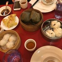 The buns on the right were the best! at Bodhi Kosher Vegetarian Restaurant in New York City