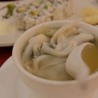 Wonton Soup at Bodhi Kosher Vegetarian Restaurant in New York City