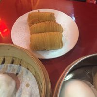 Durian pastry at Bodhi Kosher Vegetarian Restaurant in New York City