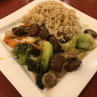 Entree at Bodhi Kosher Vegetarian Restaurant in New York City