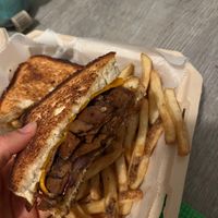 Vegan Seitan Philly 🫶 at The Top in Gainesville