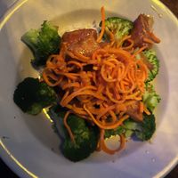 Sweet & Spicy Peanut Sauce w/ Tofu at The Top in Gainesville