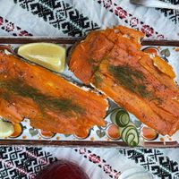 Veganes Lachsbrot 🤤 at Alaska Bar in Berlin