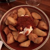 Patatas bravas at Alaska Bar in Berlin