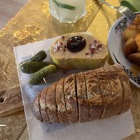 Foie Gras with Baguette   at Alaska Bar in Berlin