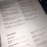 Drinks   at Alaska Bar in Berlin