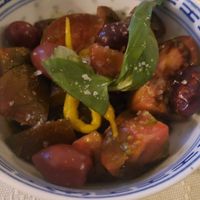 Tomatoes salad at Alaska Bar in Berlin