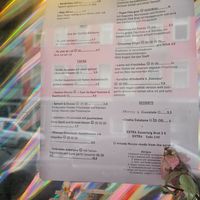 menu (okt 2024) at Alaska Bar in Berlin