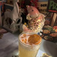 Whiskey sour (really good)  at Alaska Bar in Berlin