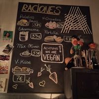 Specials of the day board at Alaska Bar at Alaska Bar in Berlin