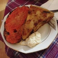 Potato omelet   at Alaska Bar in Berlin